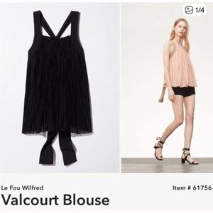 Wilfred Black Valcourt Blouse